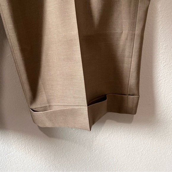 SAVANE-NWT Men's Tan Dress Pants with Expandable Waistband Size 44W 30L - Picture 3 of 4